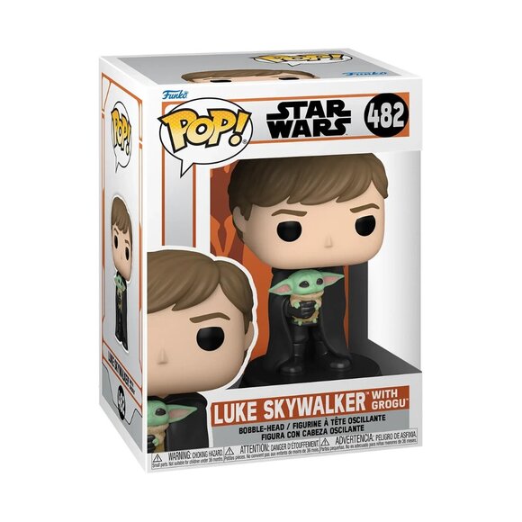 Funko Pop! Star Wars – Luke Skywalker with Grogu #482 – New In Box (NIB) - Picture 1 of 1